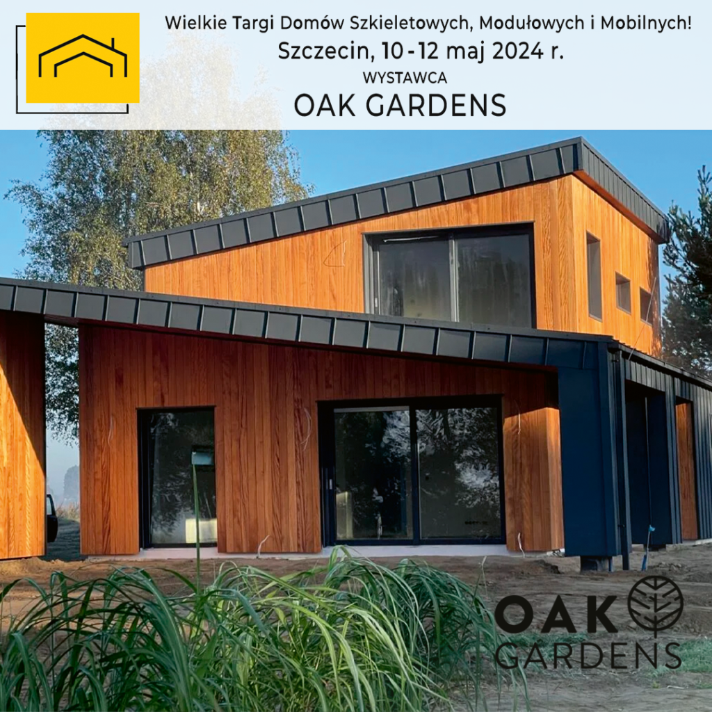 OAK GARDENS - domy i działki inwestycyjne przy polu golfowym Modry Las
